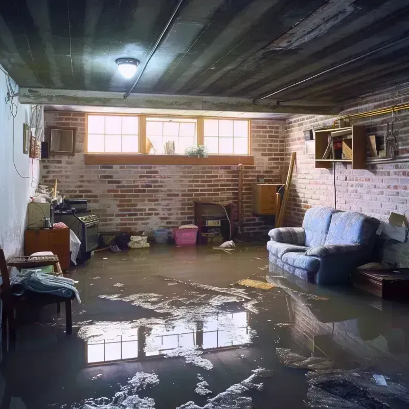 Flooded Basement Cleanup in Stowell, TX